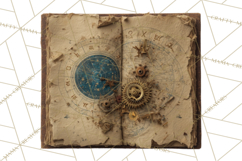 Clockwork Chronicles Vintage Steampunk Clipart PNG Files Product Image 5