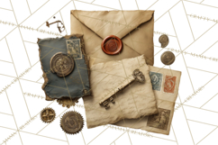Clockwork Chronicles Vintage Steampunk Clipart PNG Files Product Image 3