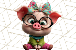 Easter PNG, Cottage Core Realistic Easter Animals Clipart Product Image 5