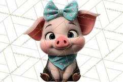 Easter PNG, Cottage Core Realistic Easter Animals Clipart Product Image 2