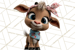 Easter PNG, Cottage Core Realistic Easter Animals Clipart Product Image 4