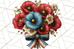 Inspirational Patriotic Memorial Clipart, 4th of July Png Product Image 4