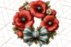 Inspirational Patriotic Memorial Clipart, 4th of July Png Product Image 5