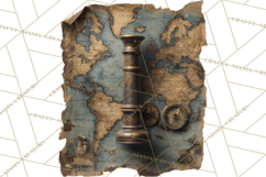 Clockwork Chronicles Vintage Steampunk Clipart PNG Files Product Image 5