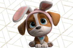 Easter PNG, Cottage Core Realistic Easter Animals Clipart Product Image 2