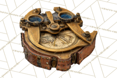 Clockwork Chronicles Vintage Steampunk Clipart PNG Files Product Image 3