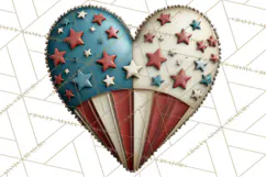 Inspirational Patriotic Memorial Clipart, 4th of July Png Product Image 4