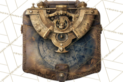 Clockwork Chronicles Vintage Steampunk Clipart PNG Files Product Image 4