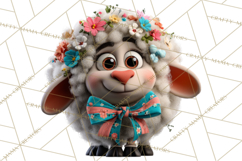 Easter PNG, Cottage Core Realistic Easter Animals Clipart Product Image 5