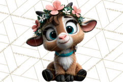 Easter PNG, Cottage Core Realistic Easter Animals Clipart Product Image 5