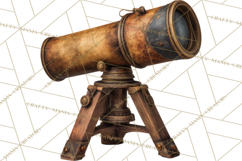 Clockwork Chronicles Vintage Steampunk Clipart PNG Files Product Image 3