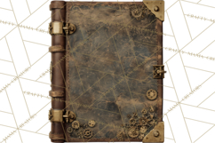 Clockwork Chronicles Vintage Steampunk Clipart PNG Files Product Image 5