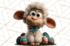 Easter PNG, Cottage Core Realistic Easter Animals Clipart Product Image 2