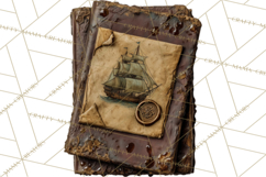 Clockwork Chronicles Vintage Steampunk Clipart PNG Files Product Image 3