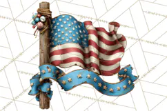 Inspirational Patriotic Memorial Clipart, 4th of July Png Product Image 3