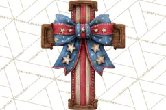 Inspirational Patriotic Memorial Clipart, 4th of July Png Product Image 5