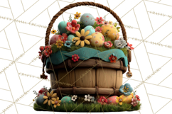 Easter PNG, Cottage Core Realistic Easter Animals Clipart Product Image 5