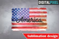 America Png, Independence Day Png, 4th Of July Sublimation Product Image 1