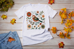 Clip Art or Clipart: Autumn Birds With Foliage Product Image 6