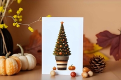 Clip Art or Clipart: Autumn Topiary Clipart Product Image 3