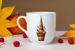 Clip Art or Clipart: Autumn Topiary Clipart Product Image 7