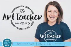 Art Teacher svg - an art teacher svg unisex design for craft Product Image 1