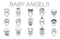 Baby Angels Dingbats Product Image 1