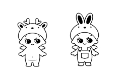 Baby Angels Dingbats Product Image 4