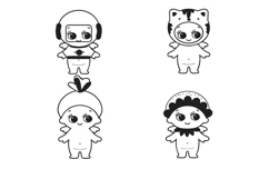 Baby Angels Dingbats Product Image 2