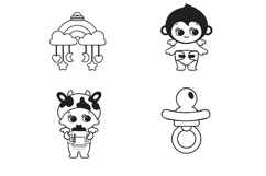 Baby Angels Essentials Dingbats Product Image 2