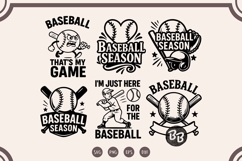 Baseball SVG Bundle | Game Day Designs | Baseball Season Product Image 3