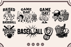 Baseball SVG Bundle | Game Day Designs | Baseball Season Product Image 4