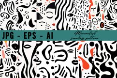 Minimalist seamless patterns Product Image 1