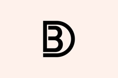 DB BD Logo Design Product Image 1