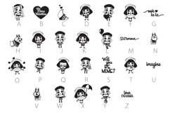 Be Mime Dingbats Product Image 3