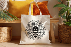 Bee SVG Bundle, Honey Bee, Honeycomb Clipart Product Image 2