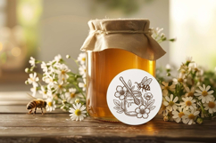 Bee SVG Bundle, Honey Bee, Honeycomb Clipart Product Image 7
