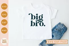 Big Bro SVG cut file - Retro big brother shirt svg Product Image 1