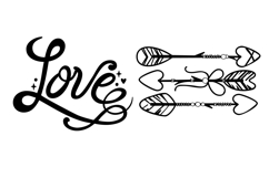 Boho Love Dingbats Product Image 12