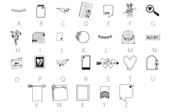 Boho Love Dingbats Product Image 4