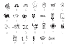 Boho Soul Dingbats Product Image 3