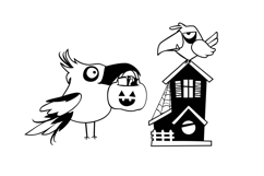 Bones and Feathers Society Dingbats Product Image 6