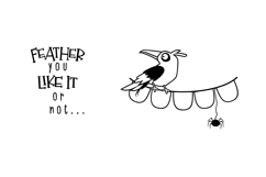 Bones and Feathers Society Dingbats Product Image 9