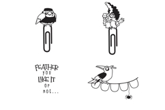 Bones and Feathers Society Dingbats Product Image 10