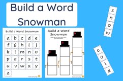 Build a Word - Snowman Product Image 1