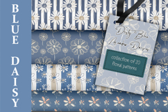 Daisies Seamless Patterns, Minimal Boho Floral Digital Paper Product Image 2