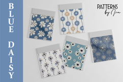 Daisies Seamless Patterns, Minimal Boho Floral Digital Paper Product Image 8