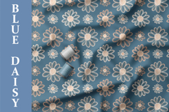 Daisies Seamless Patterns, Minimal Boho Floral Digital Paper Product Image 9