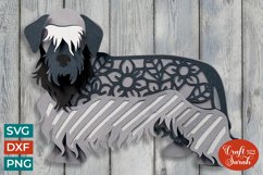 Cesky Terrier SVG | Layered Czech Terrier Cutting File Product Image 1