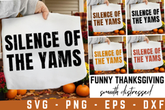 Silence Of The Yams Svg | Funny Thanksgiving Svg Product Image 1